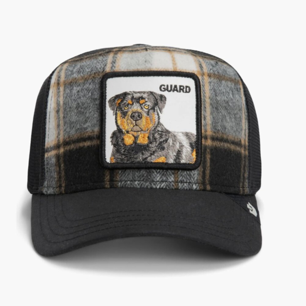 Guard Dog Brushed Plaid Trucker Hat Goorin Bros.